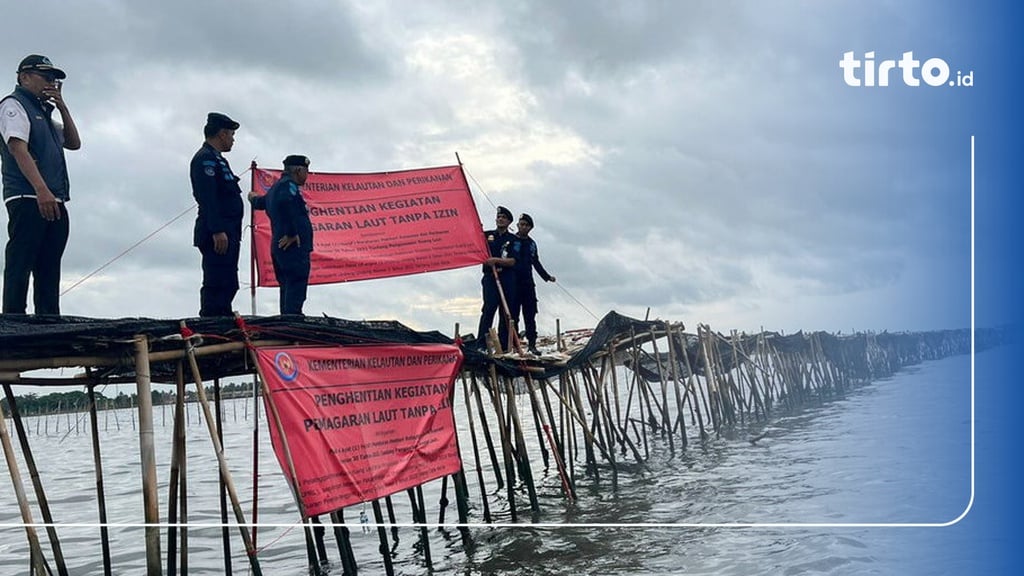 Nusron Benarkan Pagar Laut Banten Memiliki Sertifikat HGB & SHM