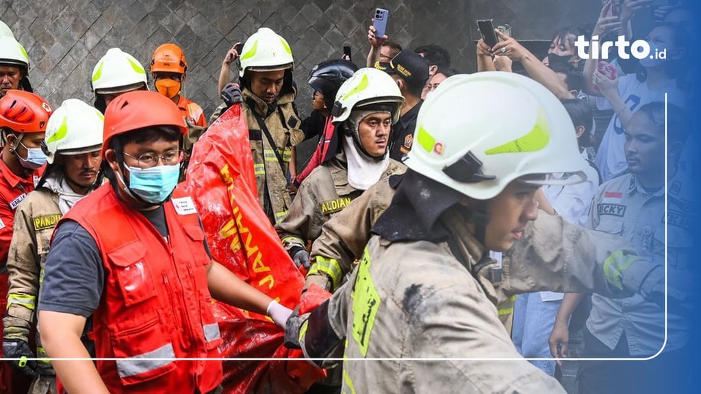 3 Korban Kebakaran Glodok Teridentifikasi, Termasuk Pramugari