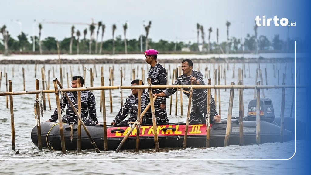 Copot Pegawai Tak Cukup, Seret Otak Pemagaran Laut ke Meja Hijau