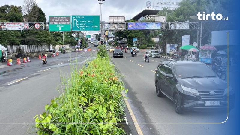 Jalur Puncak Hanya Berlaku One Way ke Jakarta di Akhir Liburan