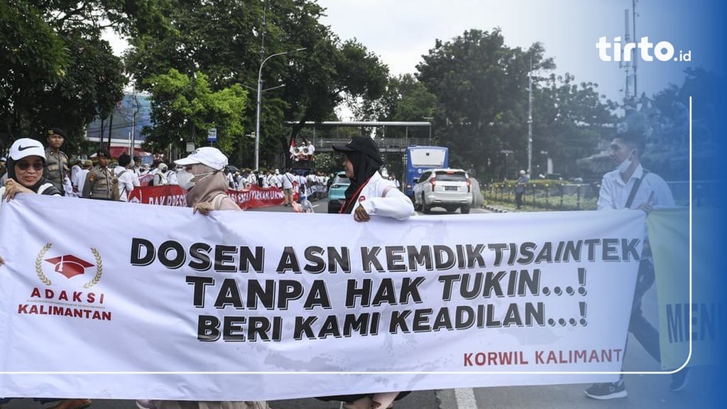 Prabowo Harus Tuntaskan Tukin Dosen ASN Demi Indonesia Emas 2045