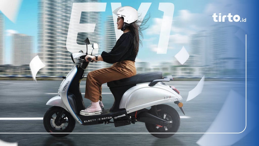13 Daftar Motor Listrik Mirip Vespa, Harga, dan Spesifikasinya