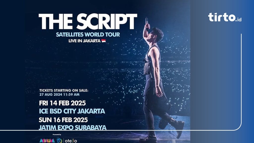 Daftar Setlist Lagu Konser The Script di Indonesia 2025