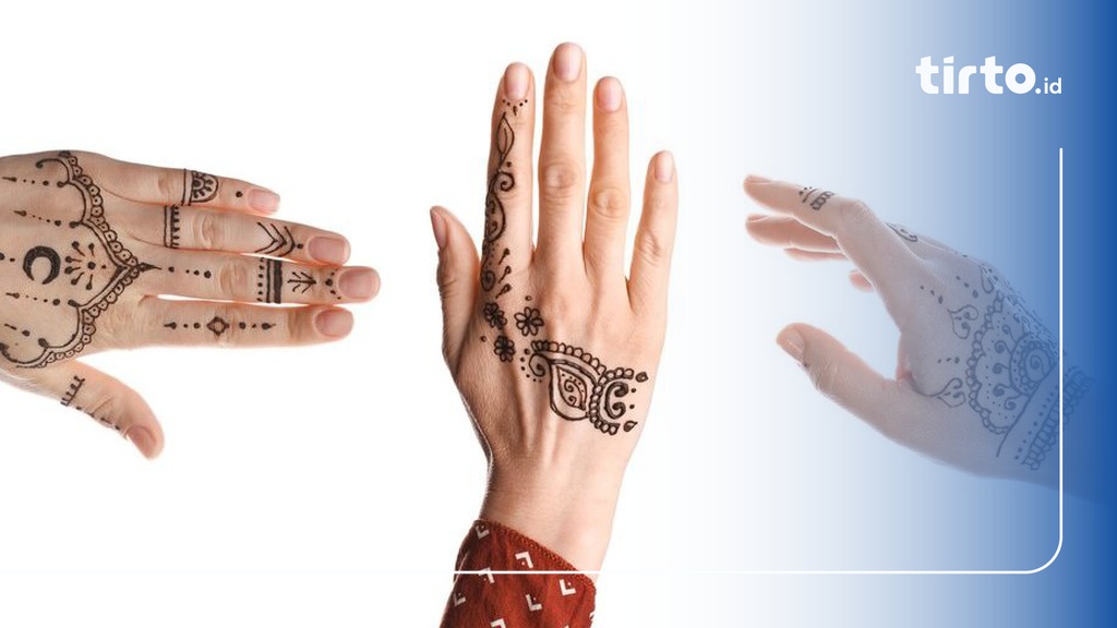5 Cara Simple Membuat Henna dan Inspirasi Desain untuk Pemula