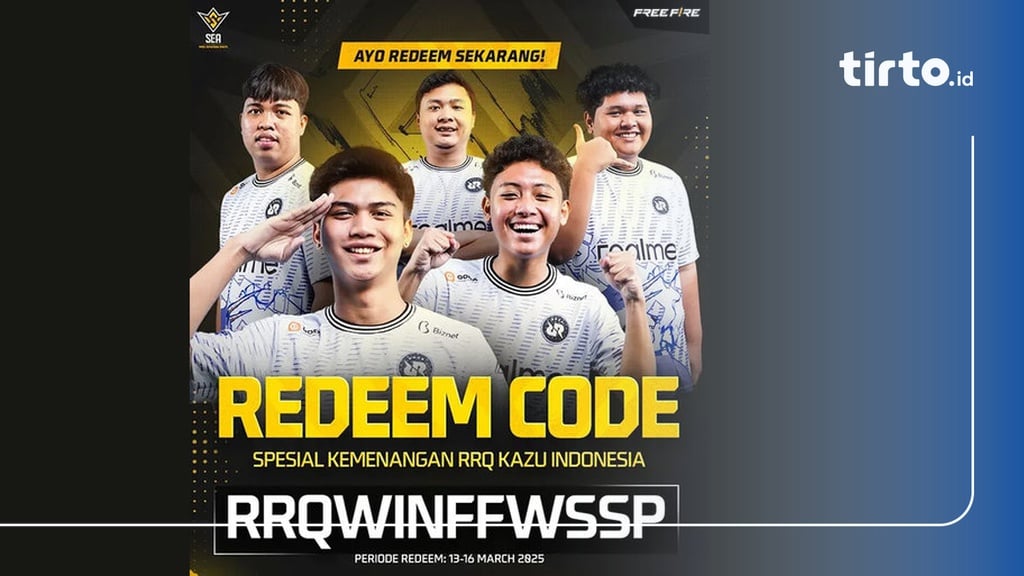 Kode Redeem FF Masih Aktif Hari Ini 13 Maret 2025 & Hadiahnya