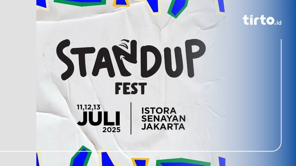 Cara Beli Tiket StandUp Fest 2025 dan Daftar Line Up