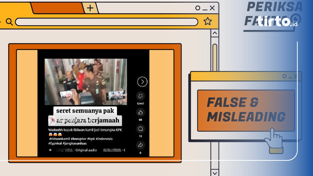 Hoaks Video Penangkapan Ridwan Kamil