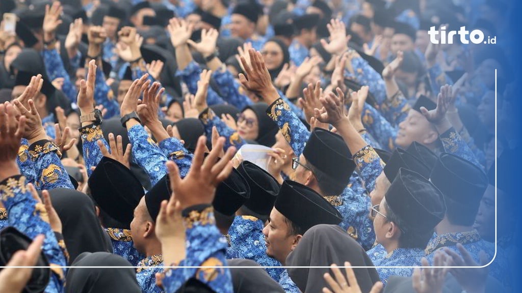 Pelantikan CPNS dan PPPK 2024 Pakai Baju Seragam Apa?