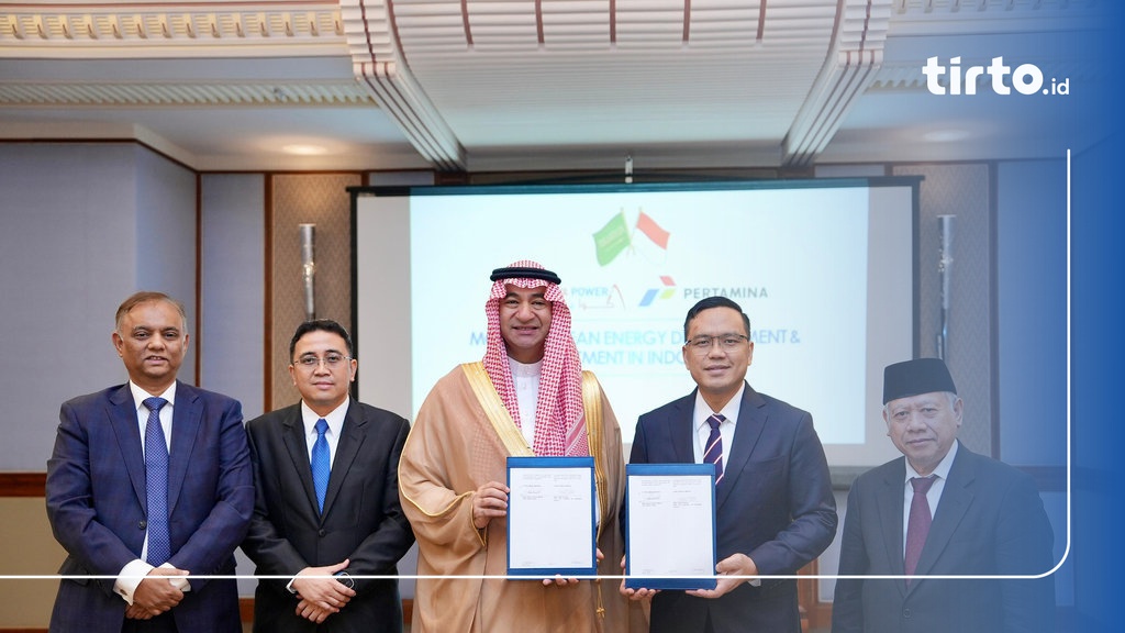 Kembangkan Energi Bersih, Pertamina Gandeng ACWA Power