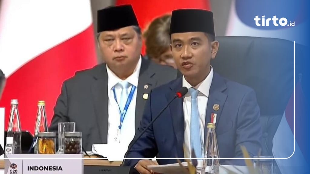 Gibran Pidato soal Ekonomi Intelijen di KTT G20 Afrika Selatan