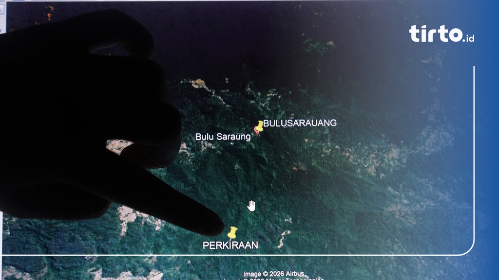 pesawat atr 42 hilang kontak di maros sulsel, segini... Momen Pencarian Pesawat ATR 42-500 yang Hilang Kontak di Maros