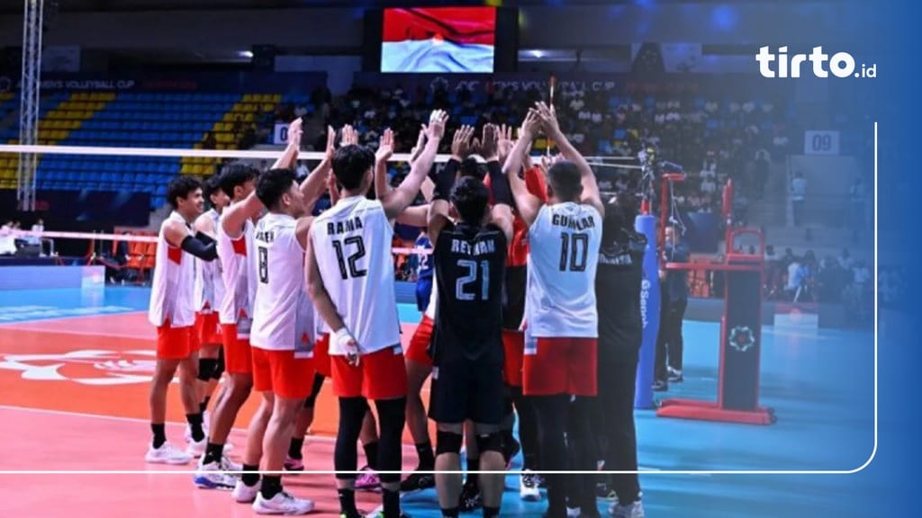 Siaran Langsung Indonesia vs Korea AVC Cup 2026 Putra di Moji TV: Antusiasme Tinggi