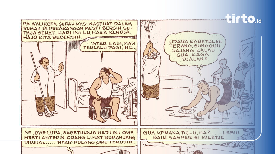 Komik Strip Put On Terbit Pertama Kali Di Majalah Sin Po Tirto Id