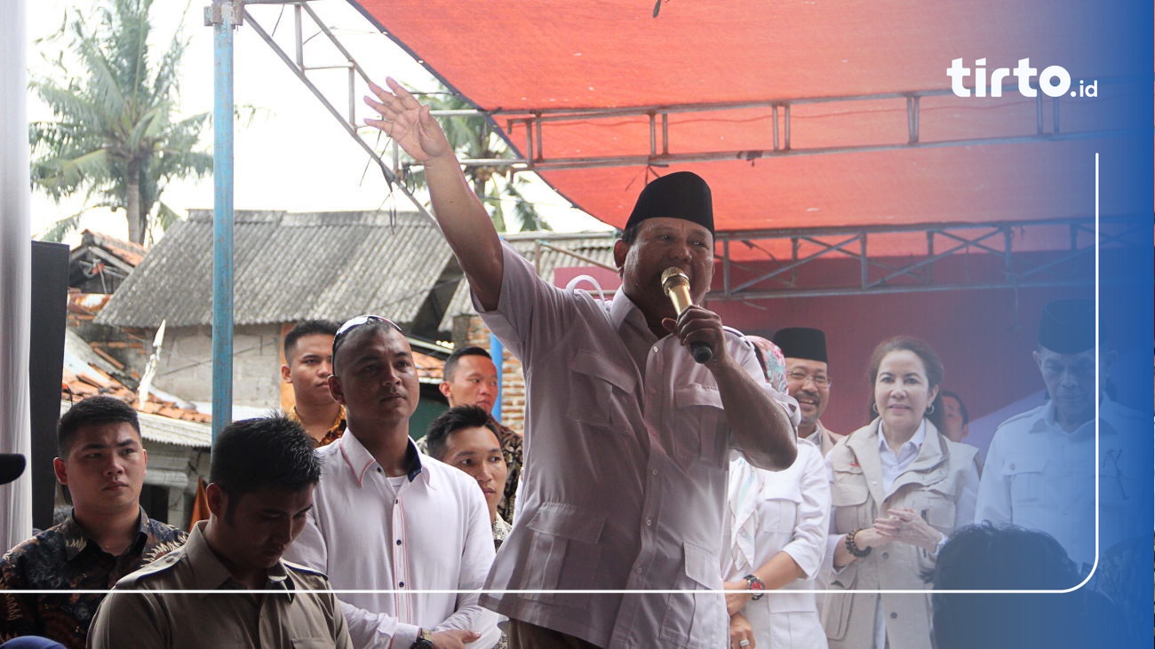 Prabowo Jelaskan Perkara Indonesia Bubar Di Tahun 2030 Tirto Id