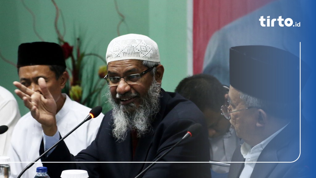 Zakir Naik Janji Tak Bahas Sara Saat Berceramah Di Indonesia Tirto Id