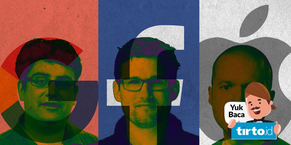 Tokoh Tokoh Kunci Di Balik Sukses Facebook Apple Dan Google Tirto Id