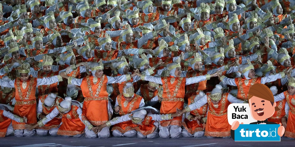 Tarian Pembukaan Asian Games 2018 Saman Atau Ratoh Jaroe Tirto Id
