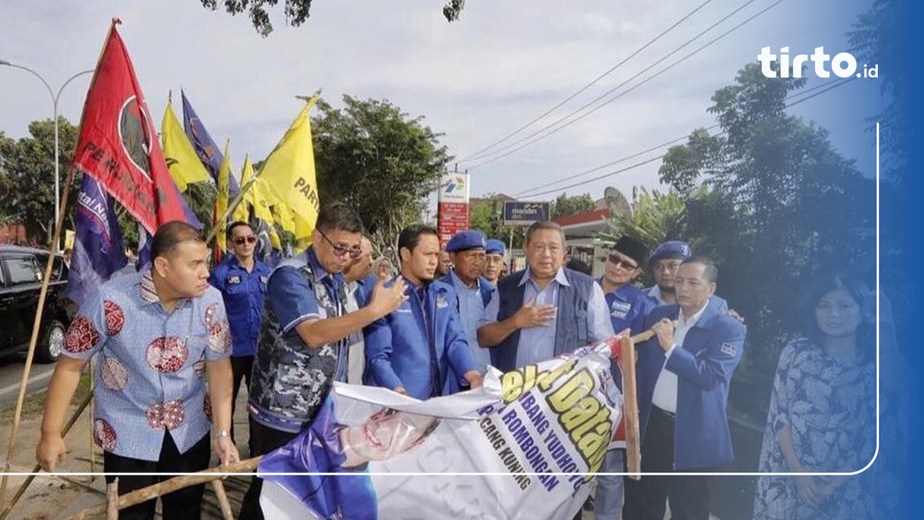 Demokrat Perusakan Baliho Dilakukan Terstruktur Dan Terorganisir