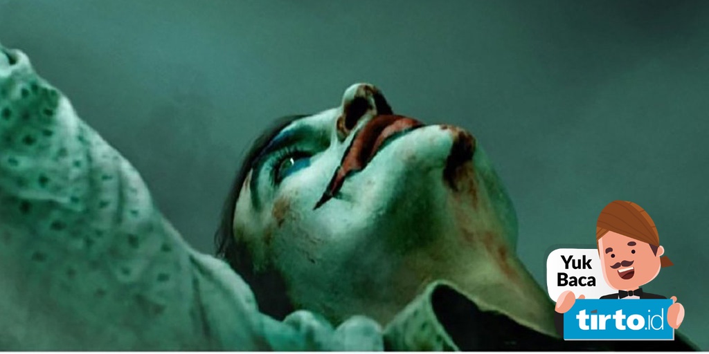 Poster Film Joker Dirilis Tampilkan Wajah Muram Joaquin Phoenix Tirto Id