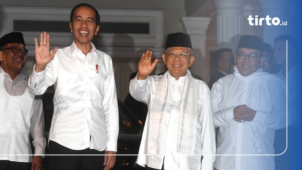 Pidato Lengkap Jokowi Ma Ruf Usai Hasil Sidang Putusan Mk Tirto Id