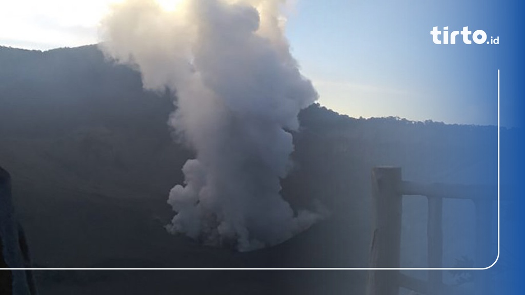 Status Gunung Tangkuban Perahu Naik Jadi Level II Waspada