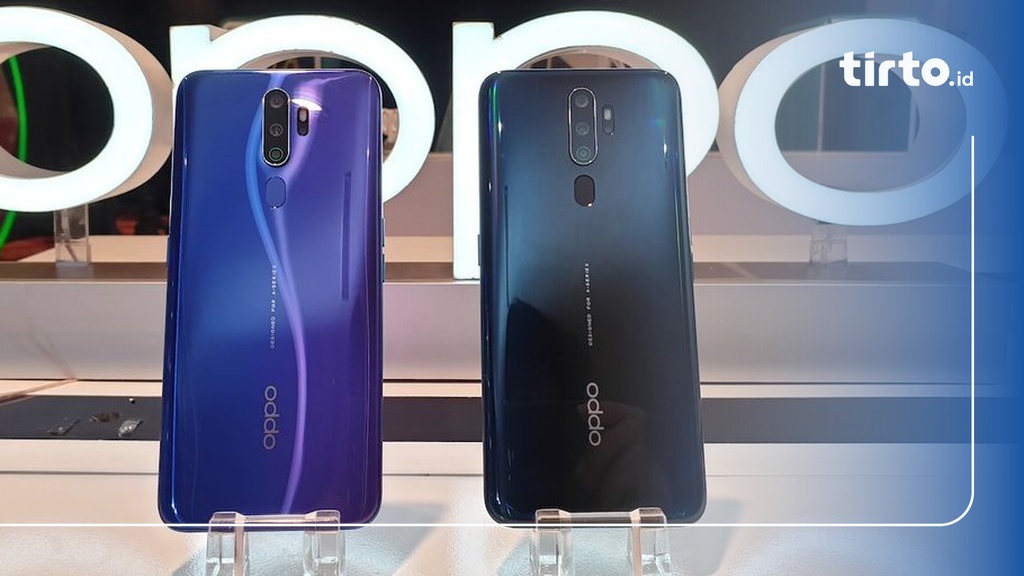 oppo a5 2020 biru