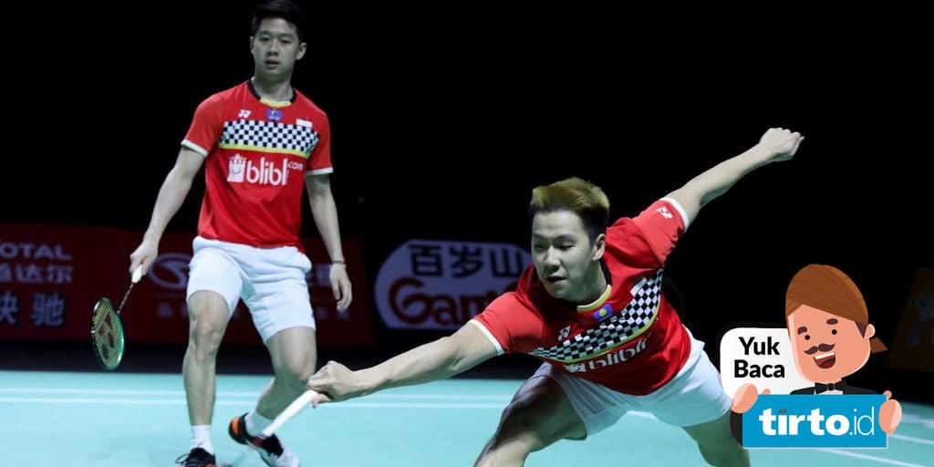 live streaming badminton marcus kevin