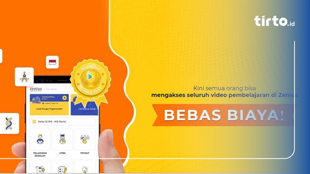 Mengenal Zenius Aplikasi Pembelajaran Online Bisa Diakses Offline Tirto Id