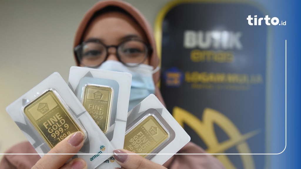 Grafik Harga Emas Turun Di Butik Lm Dan Pegadaian 23 Maret 2021 Tirto Id