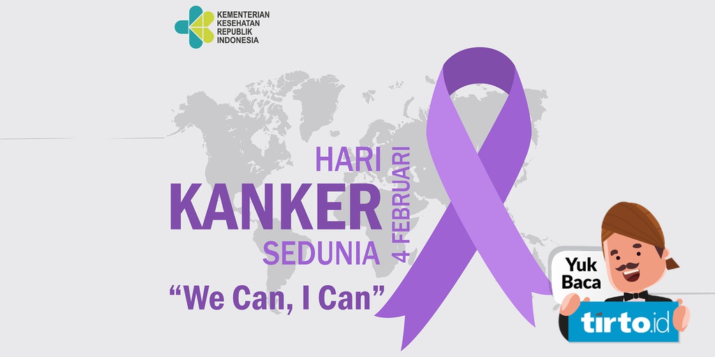 Cara Buat Poster Hari Kanker Sedunia 4 Februari Share Di Medsos Tirto Id