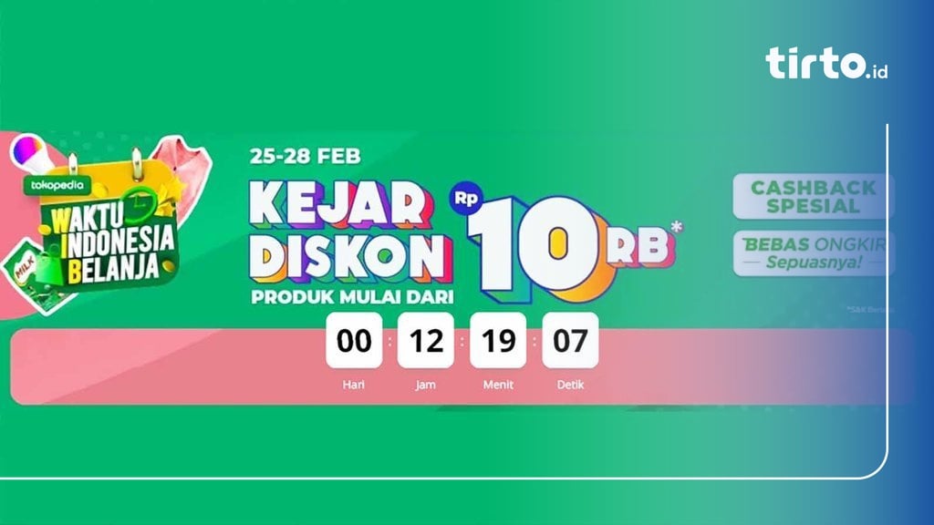 Belanja Hemat Pakai Promo Wib Ada Cashback Bebas Ongkir Tirto Id