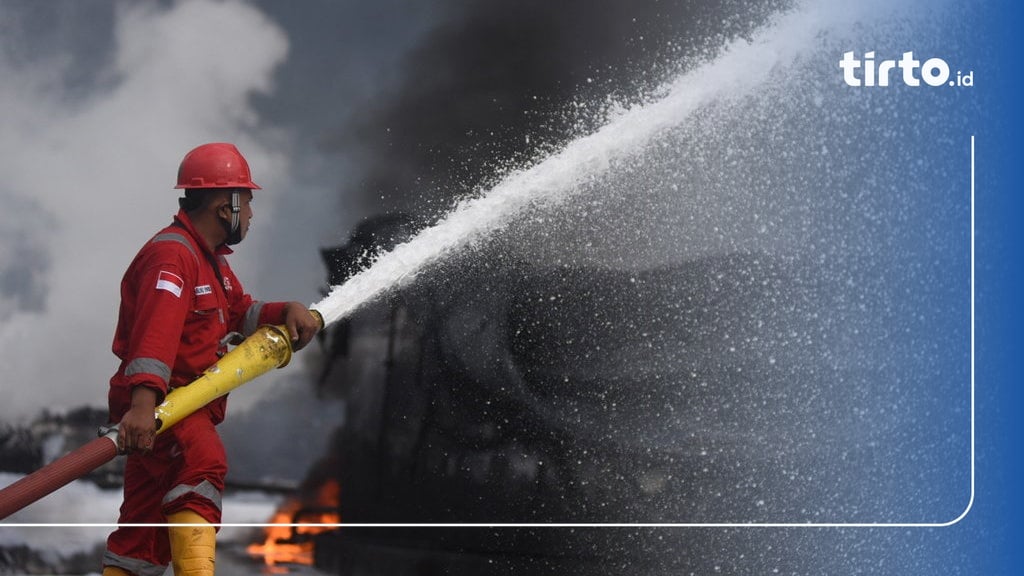 Hasil Investigasi Pertamina Soal Penyebab Kebakaran Kilang Balongan