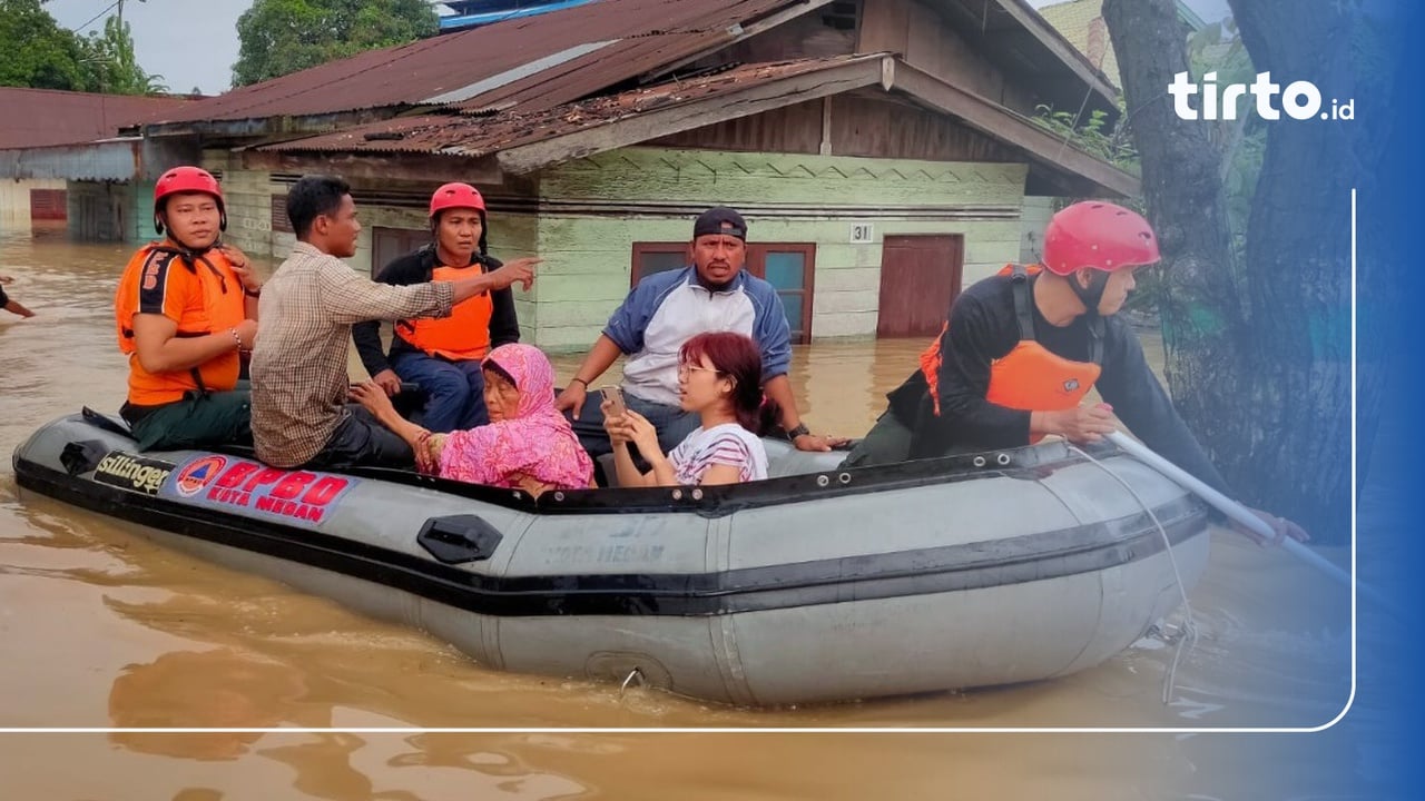 Banjir 1 Meter Di Medan, 3.267 Rumah Di 9 Kecamatan Terdampak