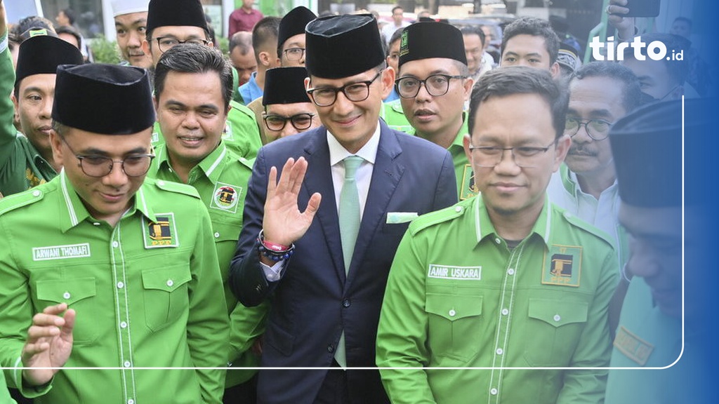 Rekam Jejak Sandiaga Uno, Karier Politik Dari Gerindra Ke PPP