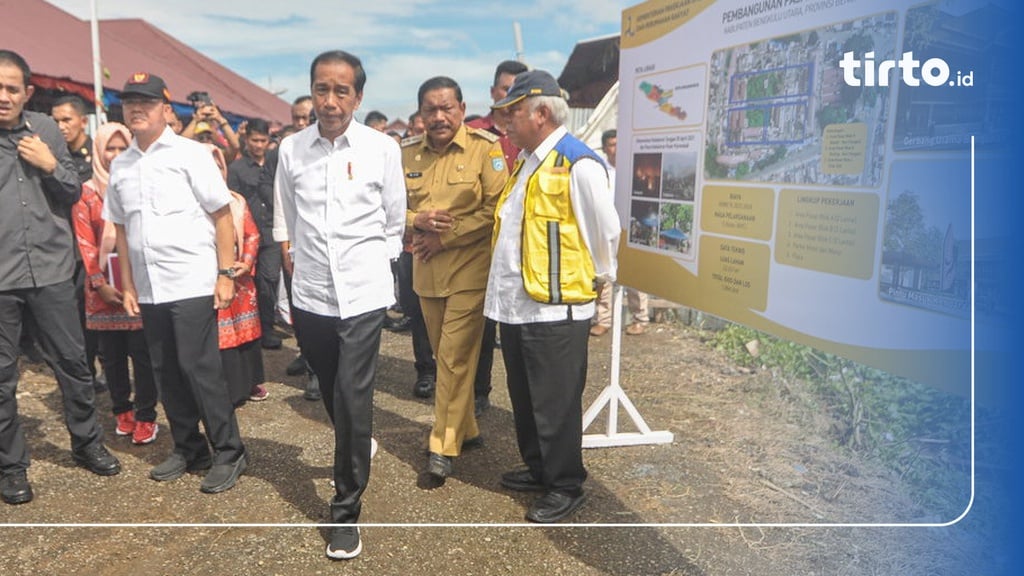 Presiden Jokowi Sebut 10% Jalan Nasional Di Bengkulu Rusak