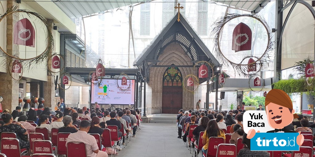 Mobil Jemaat Paskah Katedral Jakarta Bisa Parkir di Istiqlal